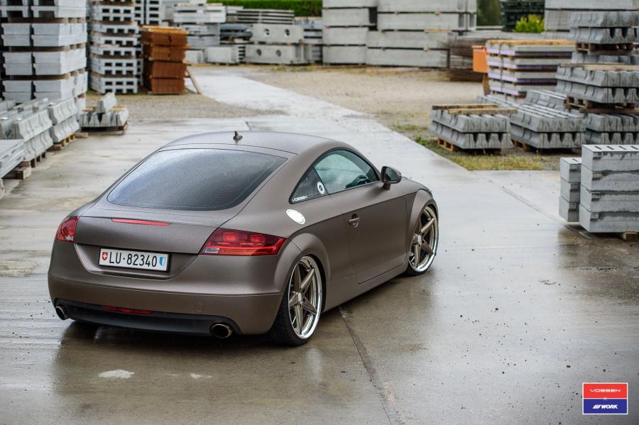  Audi TT Coupe on Vossen Wheels (VWS-3) 2016 года  (фото 4 из 25)